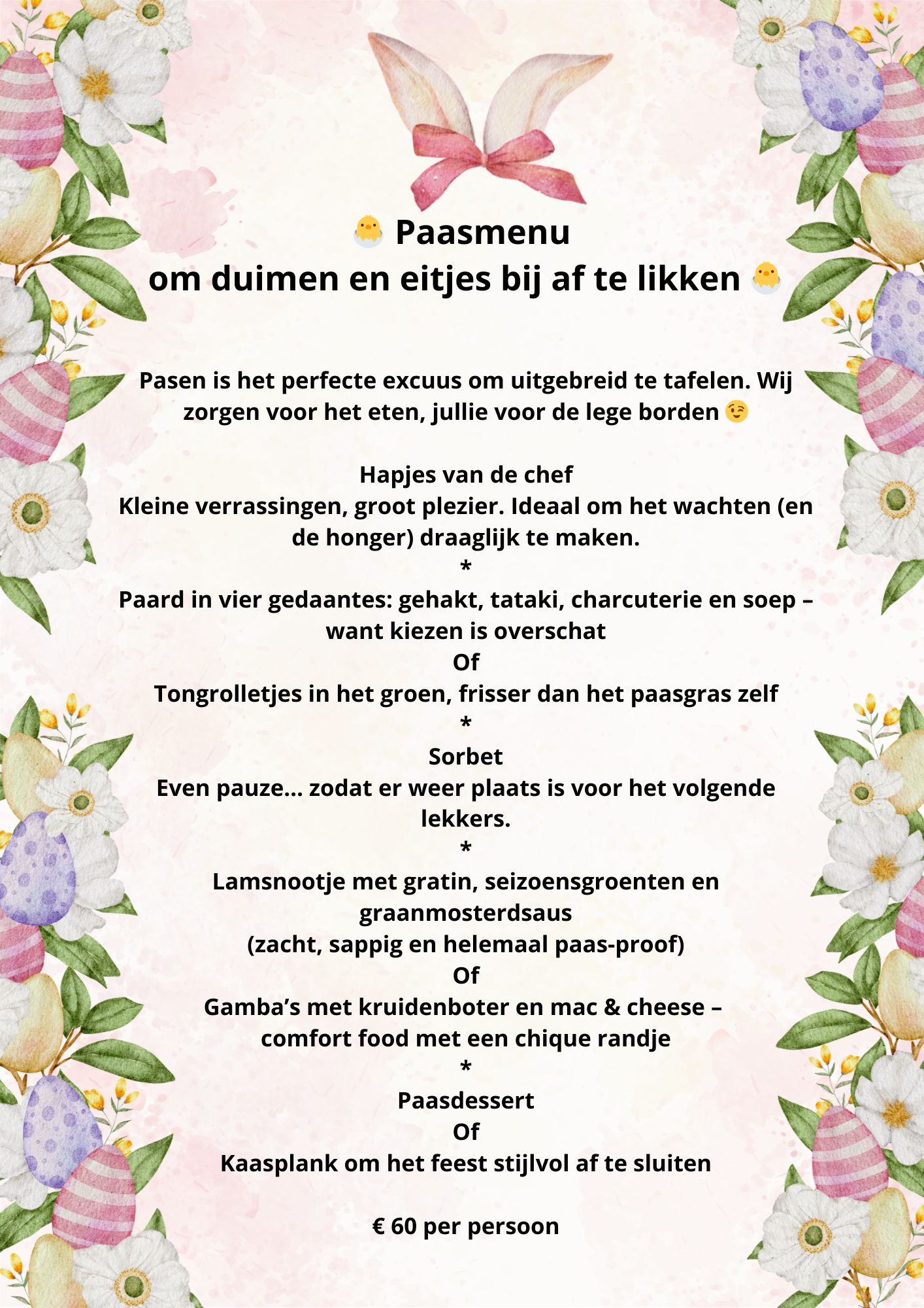 paasmenu