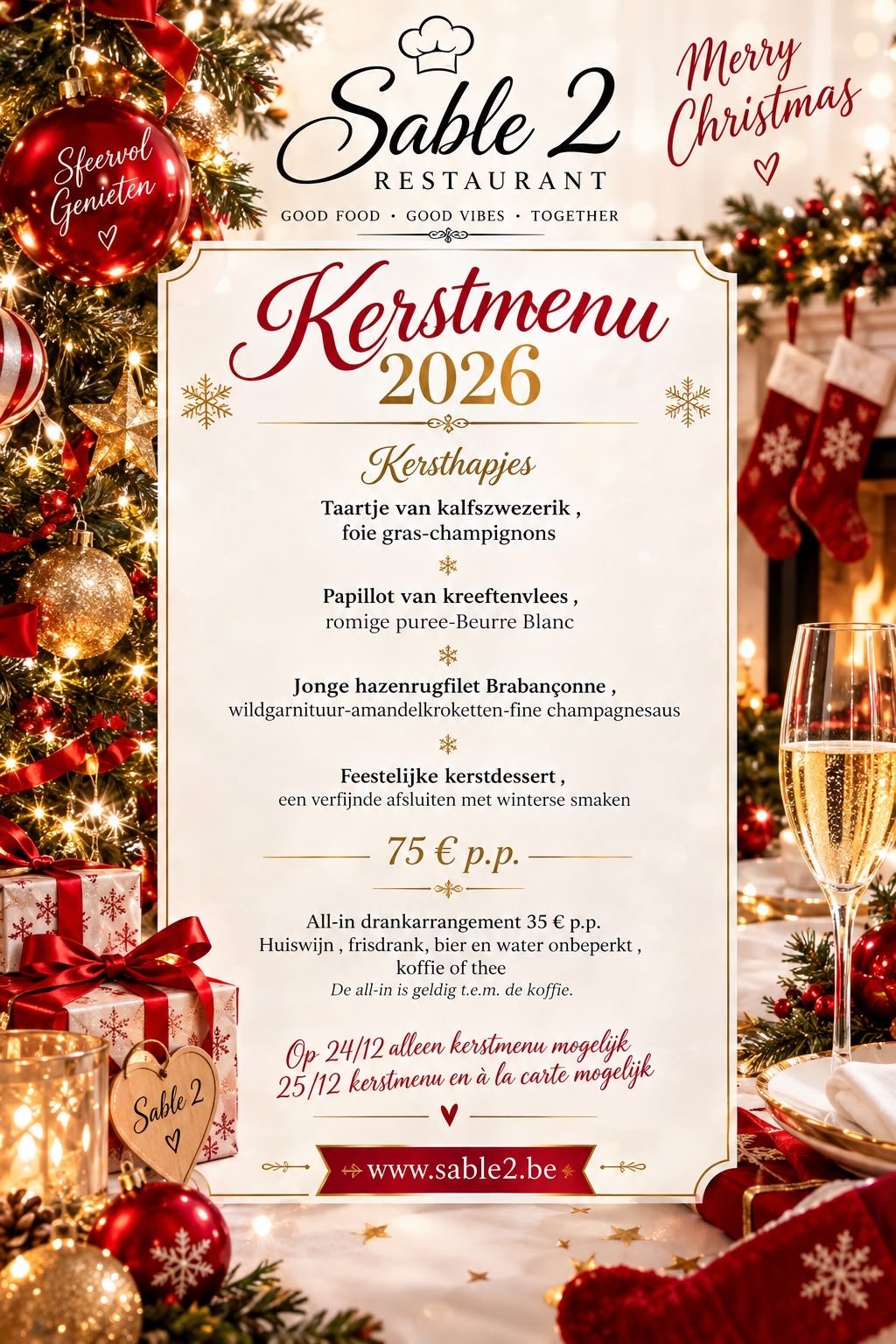 Kerstmenu